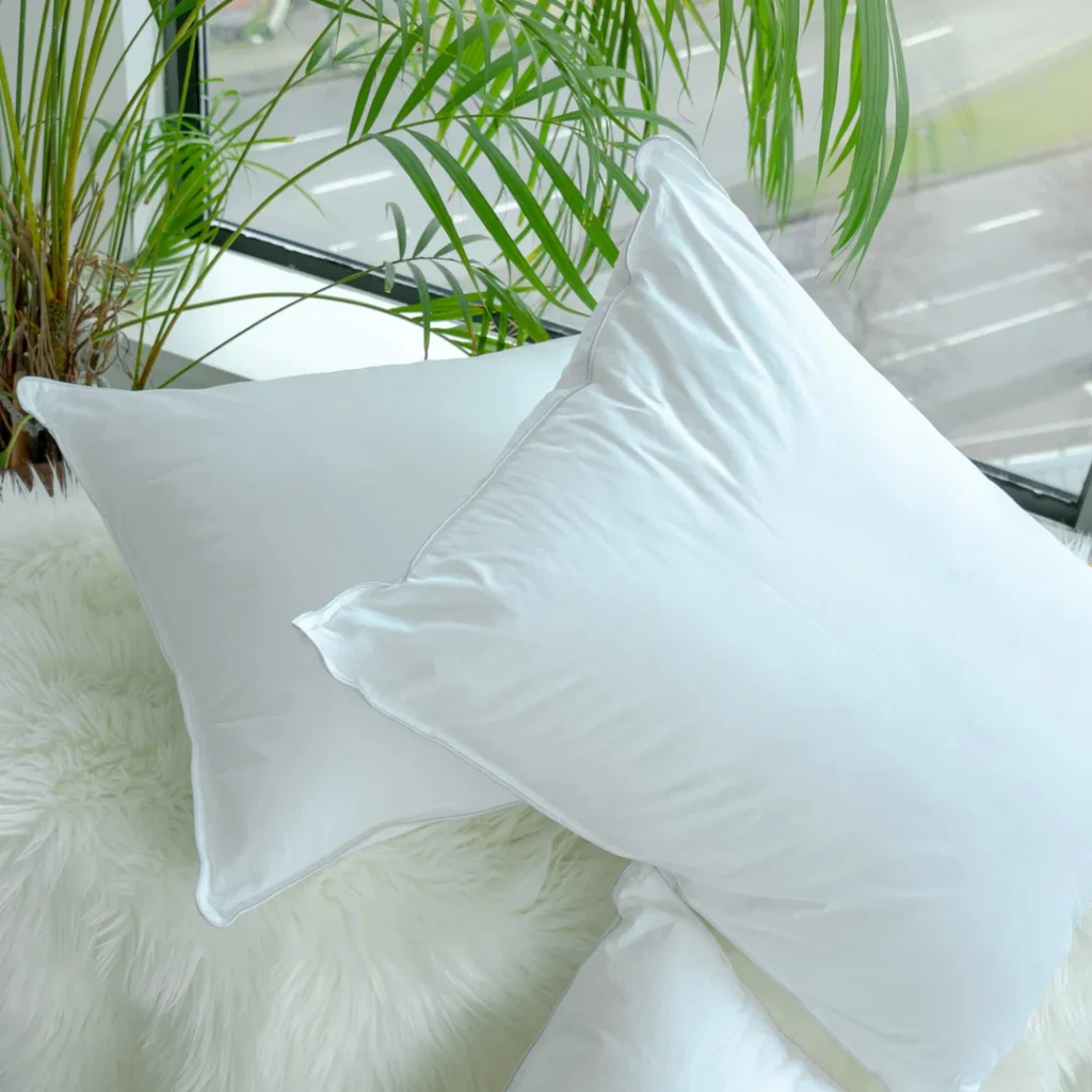 Pillow with Polyester Filling